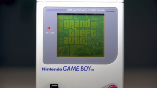 Grand Theft Auto 5 на оригинальном Game Boy