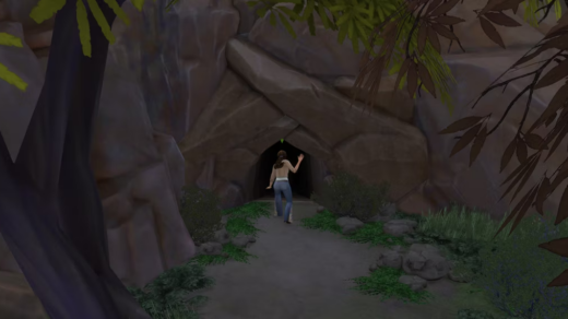 The Sims 4 секретные пещеры